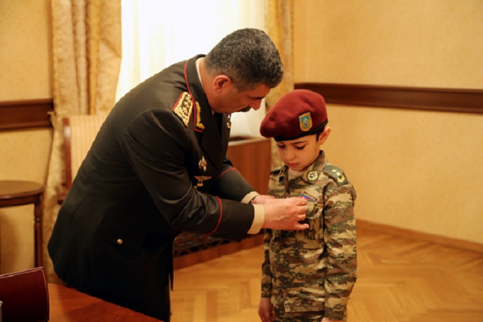 Azerbaijani Defense Minister meets with families of martyrs - PHOTOS 